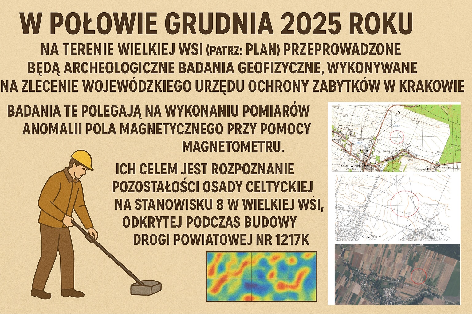 Wielka Wieś: archeologiczne badania geofizyczne