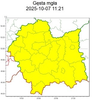 OSTRZEŻENIA METEOROLOGICZNE ZBIORCZO NR 247
