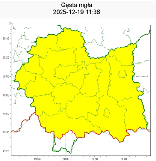 OSTRZEŻENIA METEOROLOGICZNE ZBIORCZO NR 310