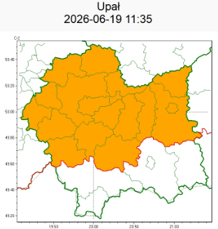 OSTRZEŻENIA METEOROLOGICZNE ZBIORCZO NR 142