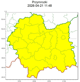 OSTRZEŻENIA METEOROLOGICZNE ZBIORCZO NR 93