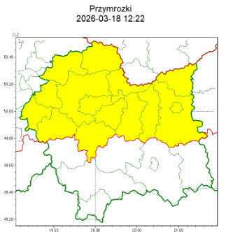 OSTRZEŻENIA METEOROLOGICZNE ZBIORCZO NR 67
