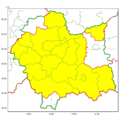 OSTRZEŻENIA METEOROLOGICZNE ZBIORCZO NR 297