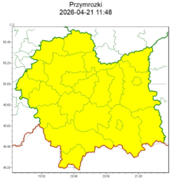 OSTRZEŻENIA METEOROLOGICZNE ZBIORCZO NR 93