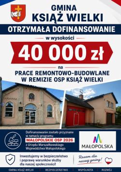 Dofinansowanie na remont remizy OSP