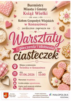 Warsztaty pieczenia i zdobienia ciasteczek