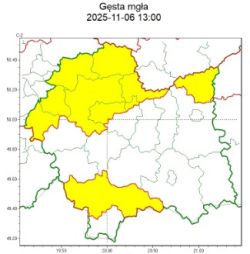 OSTRZEŻENIA METEOROLOGICZNE ZBIORCZO NR 264