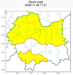 OSTRZEŻENIA  METEOROLOGICZNE  ZBIORCZO  NR 263