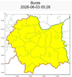 OSTRZEŻENIA METEOROLOGICZNE ZBIORCZO NR 132