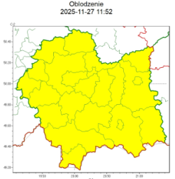 OSTRZEŻENIA METEOROLOGICZNE ZBIORCZO NR 283