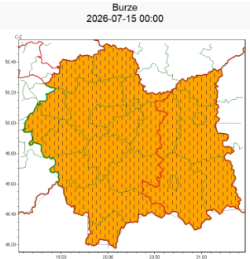 OSTRZEŻENIA METEOROLOGICZNE ZBIORCZO NR 174